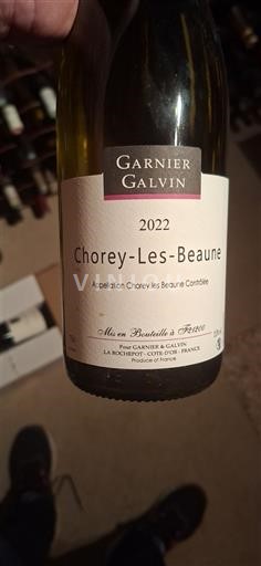 Burgundija Chorey-lès-Beaune Garnier Galvin 2022