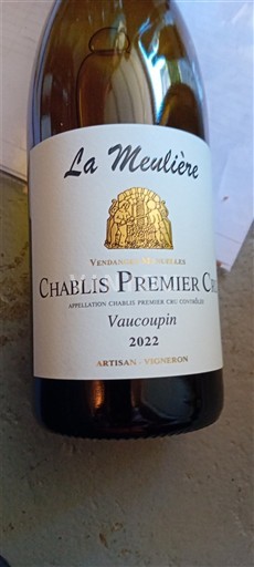 Bourgogne Chablis Premier Cru La Meulière Vaucoupin 2022