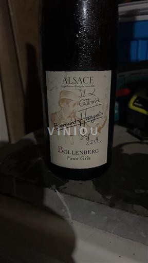 Alsace Grand Cru Bernard Haegelin Bollenberg 2019