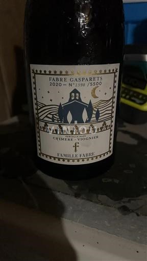 Languedoc Corbières Fabre Gasparets Chimère Viognier 2020