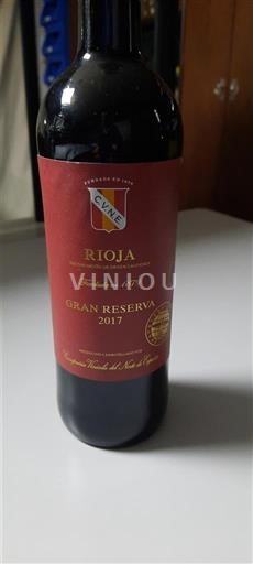 Rioja C.V.N.E Gran Reserva 2017