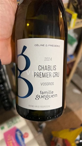Burgundia Chablis Premier Cru Famille Gueguen Vosgros 2024