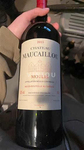 Bordeaux Moulis-en-Médoc Château Maucaillou 2015