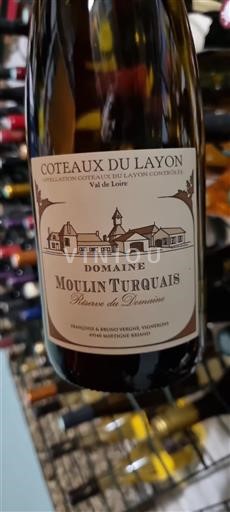 Loire Valley Coteaux-du-Layon Domaine Moulin Turquais Réserve du Domaine 2021