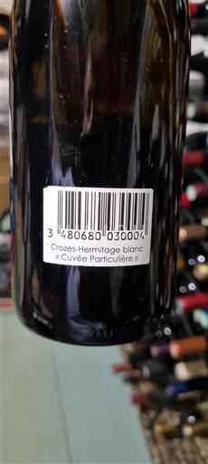 Valle del Rodano Crozes-Hermitage Cuvée Particulière 2018