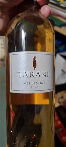 Sudoeste No especificado Tarani 2021
