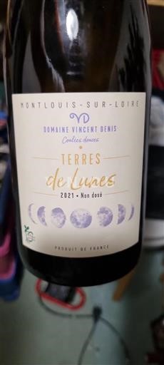Dolina Loare Montlouis-sur-Loire Domaine Vincent Denis Terres de Lunes 2021