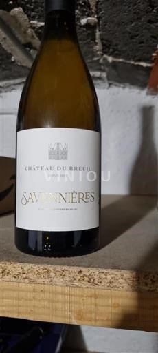 Loiren laakso Savennières Château Breuil 2019
