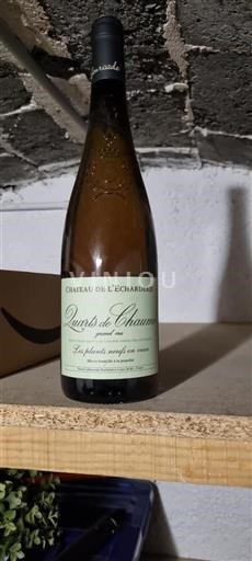 Loiretal Quarts de Chaume Grand Cru Château L'Echarderie Les plants neufs en veau 2015