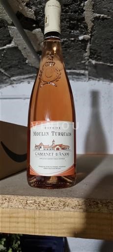Údolí Loiry Cabernet d'Anjou Domaine Moulin Turquais 2023