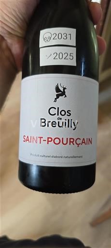 Loiredalen Saint-Pourçain Clos de Breuilly 2021