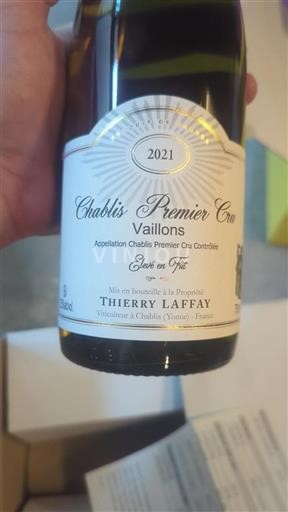 Bourgondië Chablis Premier Cru Thierry Laffay Vaillons 2021