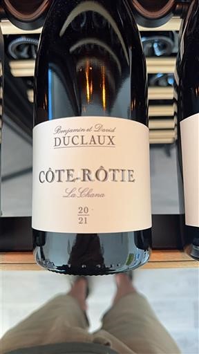 Vallée du Rhône Côte-rôtie Duclaux La Chana 2021