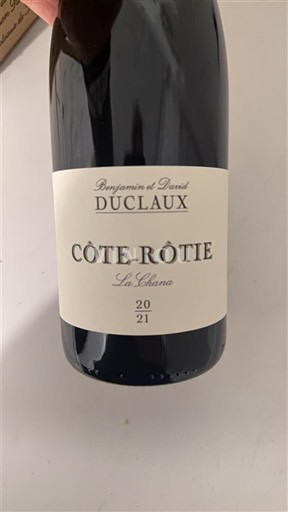 Lugina e Ronës Côte-rôtie Duclaux La Chana 2021