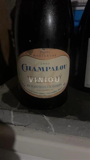 Loire Valley Vouvray Champalou Moelleuse 2003