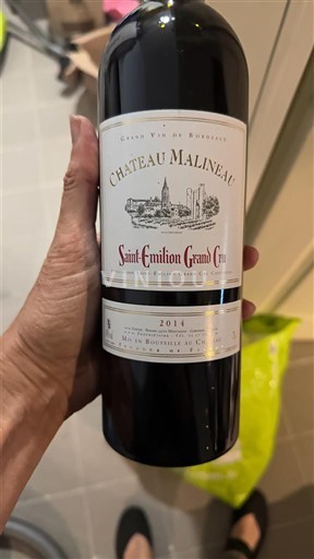 Burdeos Saint-Émilion Gran Cru Grand Cru Château Malineau 2014