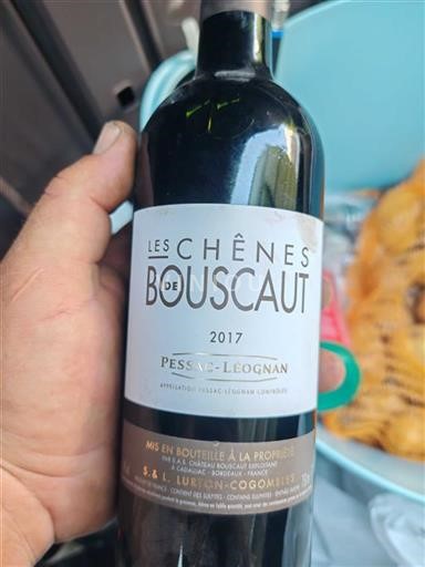 Burdeos Pessac-Léognan Bouscaut Les Chênes de Bouscaut 2017