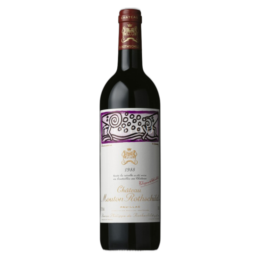 Burdeos Pauillac Château Mouton Rothschild 1988