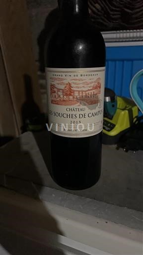 Bordeaux Bordeaux supérieur Les Souches de Campus 2015