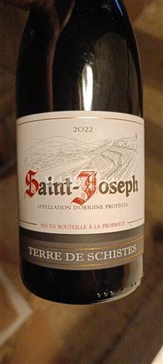 Thung lũng Rhône Saint-Joseph Terre de Schistes 2022