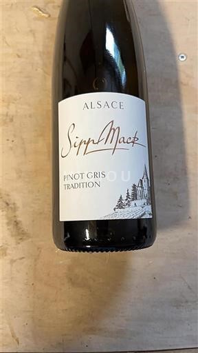 Alsace Sipp Mack Pinot gris 2022