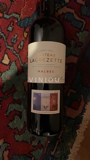 Sydväst Cahors Château Lagrézette Le pigeonnier 2014