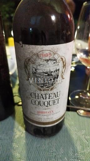 Bordeaux Château Couquet 1985