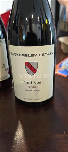Central Otago Non specificato Tankersley Estate 2016