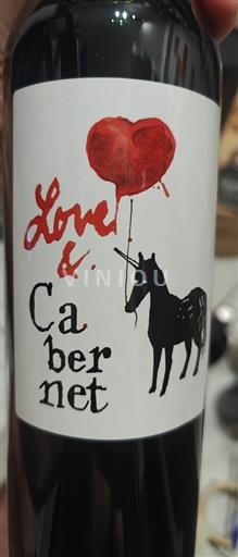 Vin Rouge sec Love & Cabernet Château Saincrit 2022 France Bordeaux Bordeaux supérieur AOC bio