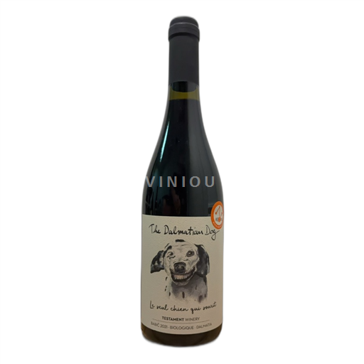 Dalmácie Nespecifikováno Testament Winery The Dalmatian Dog 2021