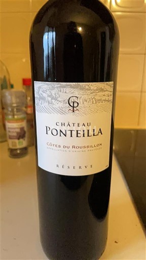 Roussillon Côtes-du-roussillon Château Ponteilla Réserve 2022