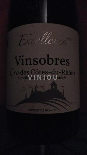 Rhône Valley Vinsobres Excellence 2019