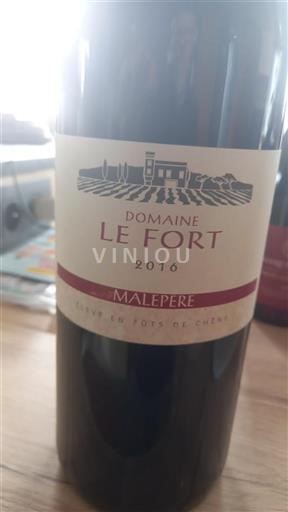 Languedoc Malepère Domaine Le Fort 2016
