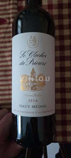 Bordéus Haut-Médoc Le Clocher du Prieuré 2016