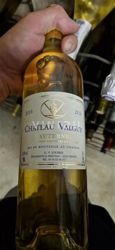 Bordéus Sauternes Château Valguy 2016
