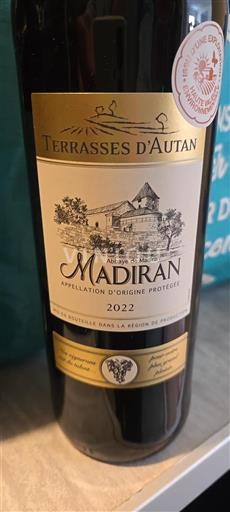 Südwestfrankreich Madiran Terrasses Autan 2022