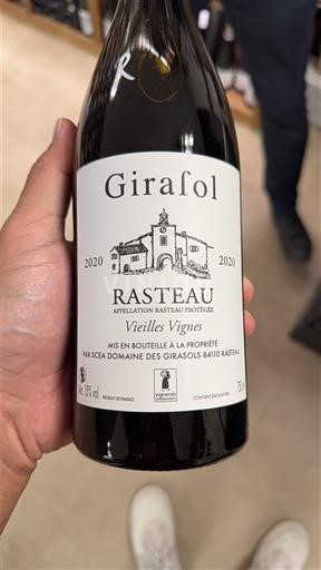 Vale do Ródano Rasteau Domaine Des Girasols Vieilles Vignes 2020