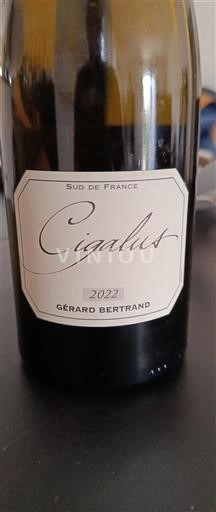 Languedoc No especificado Gérard Bertrand Cigalus 2022