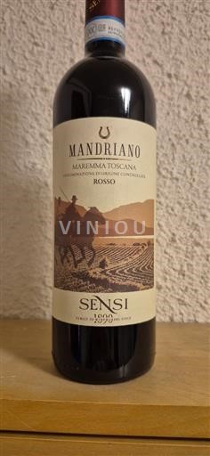 Tuscan Wines Unspecified Sensi Mandriano 2022