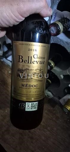 Bordeaux Médoc Cru Bourgeois Château Bellevue 2016