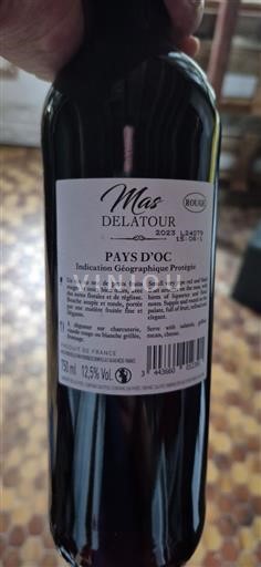Languedoc ja Roussillon Pays d'Oc Mas Delatour 2023