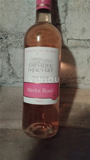 Languedoc-Roussillon Pays d'Oc Chevalier de Fauvert Syrah Rosé 2022