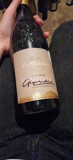 Rhône-dalen Gigondas La Référence Ikke årgangsbestemt