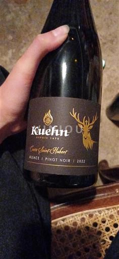 Alsace Pinot noir Kuehn Saint-Hubert 2022