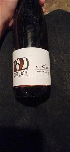 Alsace Pinot noir Grand Cru Dietrich 2015