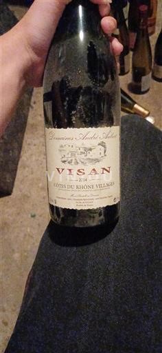 Rhônen laakso Côtes-du-rhône-villages Domaine S André Aubert 2014
