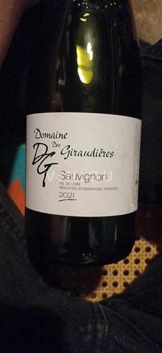 Dolina Loare Domaine Des Giraudières Sauvignon 2021
