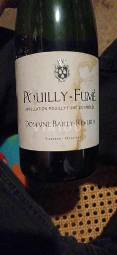 Loire Valley Pouilly-Fumé Domaine Bailly-Reverdy Non-Vintage