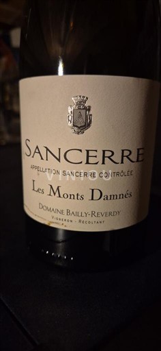 Údolí Loiry Sancerre Domaine Bailly-Reverdy Les Monts Damnés Neročník