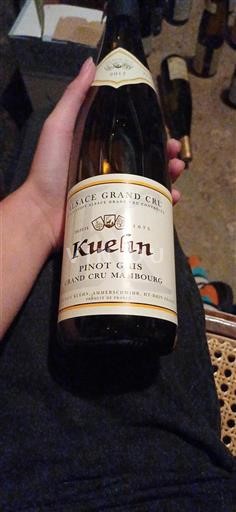 Alsace Pinot xám Grand Cru Kuehn Grand Cru Mambourg 2017